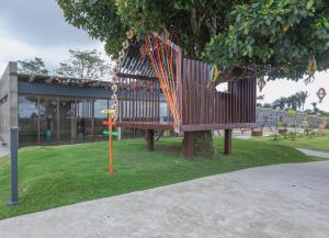 Loft de campo em bananeiras