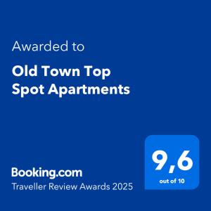 Old Town Top Spot Apartments