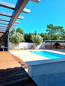 Villas Villa Moderne avec Piscine proche Narbonne : photos des chambres