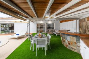 Luxury Villa with Heated Pool, Jacuzzi, Gym, and Gardens