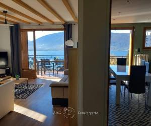 Appartements Le Panorama du Lac - Vue Splendide ! - a 3mn du Lac : photos des chambres