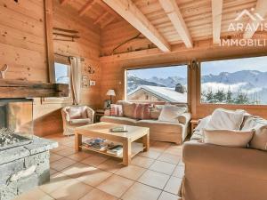 Chalets Chalet de charme 4* pour 12 pers. avec cheminee, TV et jardin proche pistes de ski - FR-1-391-19 : photos des chambres
