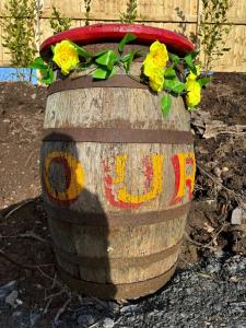 Cozy Hot Tent with Log Burner & Hot Tub Right Tent