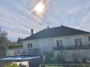 Maison proche d'Angoulême 8 couchages avec piscine - Vindelle