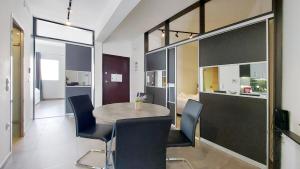 a cozy renovated studio