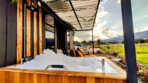 Romántico Glamping tipo contenedor con Jacuzzi cerca al lago de Paipa - La Esperanza