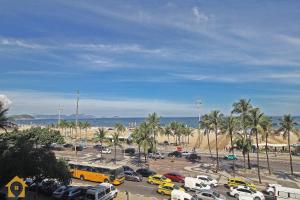 Apartamento com vista espetacular p 9 pessoas, frente mar, próximo ao metrô.