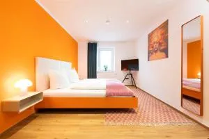 Bunter Hund Apartments - Hund, Parkplatz, Wintergarten - 诺西茨