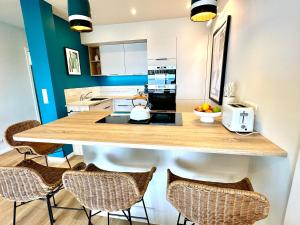 Appart Matisse face mer parking