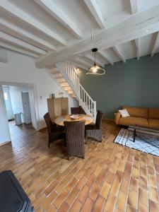 Maison chaleureuse et conviviale