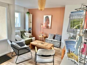 MARIE - Appartement 6 pers avec Balcon Vue latérale mer à Berck