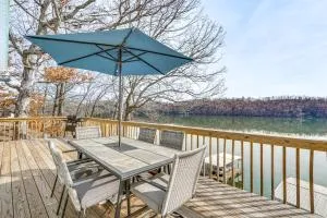 Private Dock and Decks Lakefront Retreat in Stover! - Stover