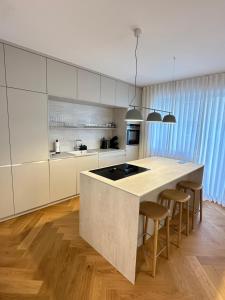 Bratislava OLDTOWN Apartment 130m2 ,60m2 terrace and 2 bathrooms