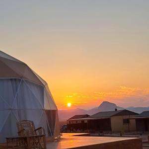 Desert Elegance Luxury Bedouin Camp Panoramic View