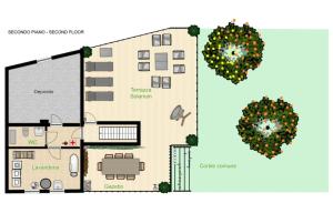 Three-Bedroom House with Terrace