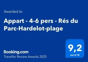 Appart - 4-6 pers - Rés du Parc-Hardelot-plage - 孔代特
