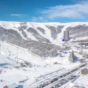 Appartements LA PETITE LUGE studio sur les pistes centre station Super-Besse : photos des chambres