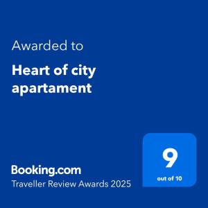 Heart of city apartament
