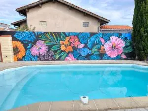 Grande maison familiale avec piscine et varangue à Tarnos, proche plages et commerces - FR-1-239-779 - Tarnos