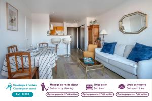 Appart pour 2 adultes et 1 enfant- Vue sur le Port