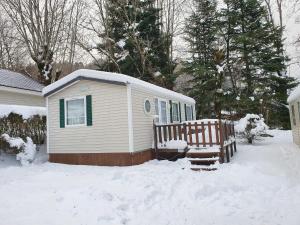 Mobile-home confort 3 chambres au camping, La Bourboule