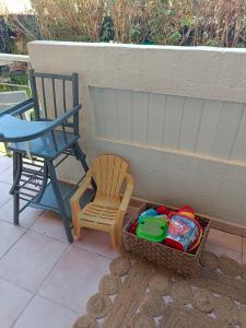 Appartements le cytharis : Appartement - Vue sur Jardin