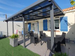 Maisonnette proche du bourg, 5 pers, jardin - FR-1-476-84