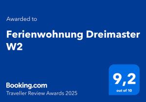 Ferienwohnung Dreimaster W2