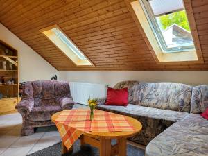 Ferienwohnung Rhönnest mit großer überdachter Terrasse