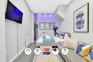 One Bedroom Apartment Short Term Rental & Flexible Renting Shoreditch With Free Wi-Fi - London