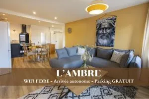 L'Ambre - 1 à 4P - Wifi Fibre - Parking Gratuit - Varambon