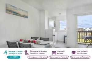 Appartements 600m plage - Vue sur le port du Crouesty : photos des chambres