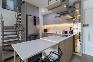 Apt moderno c piscina e hidromassagem! RHL0305