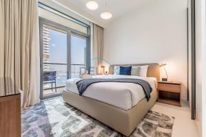 Dubai Harbour & Sea Views 1 BR Near Key Landmarks, Marina Vista T1, Emaar Beachfront by Deluxe Holiday Homes