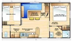 Campings Camping 3 etoiles - Piscine - eehcdh : photos des chambres