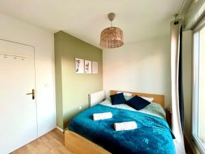 BnGo I Immense RoofTop Lyon I 2 chambres, 4 places parkings, 2 immenses terrasses, 8 personnes