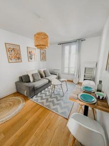 Appartements Studio equipe St cloud proche Paris - La Defense : photos des chambres