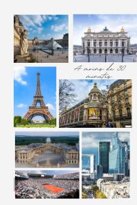 Appartements Studio equipe St cloud proche Paris - La Defense : photos des chambres