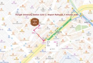 Check in Seoul Hongdae