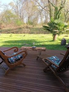 Maisons de vacances Gite des Graves de Lilou : photos des chambres