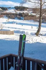 Koselig leilighet med Ski Bike in and out - 科威费耶尔