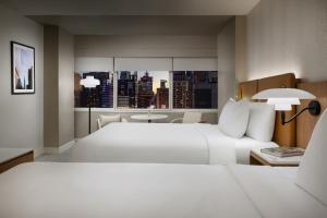 Room with Two Double Beds - Times Square View room in Crowne Plaza Times Square
