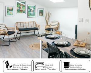 Appartements Saint-Gilles-Croix-de-Vie, Charmant appartement 4pers 'O MERCADO' : photos des chambres