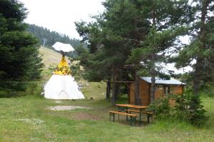 Tentes de luxe Tipi NCO : photos des chambres
