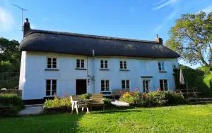 Thatched Listed Orchard Cottage with HotTub & Large Garden - Highbray