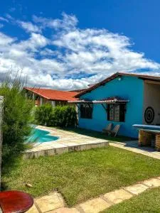 Casa Rústica em Morro Branco - na quadra da praia - كاسكافل