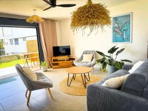 SUNSET L'argonaute T3 70 m2 jardin et terrasse vue lagon - La Saline Les hauts 