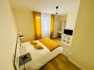 Maisons de vacances Agreable maison en centre ville de St Mere Eglise : photos des chambres
