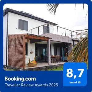 Belle maison en hauteur vue sur mer, la Confiance - Beaulieu