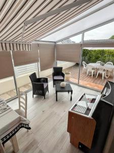 Maisons de vacances Maison spacieuse a Cleder avec jardin + 10 personnes. : photos des chambres